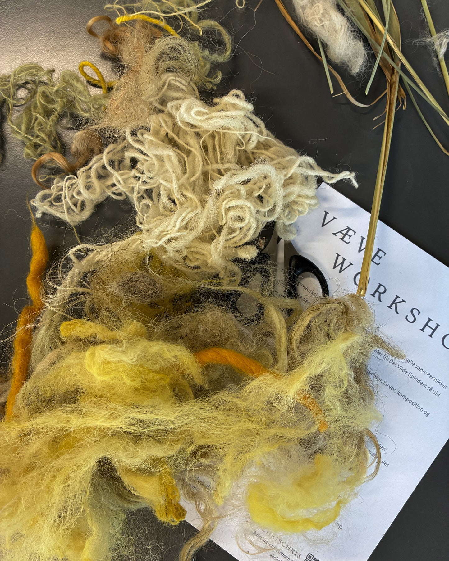 30 maj, 2026. Væve workshop hos Det Vilde Spinderi.