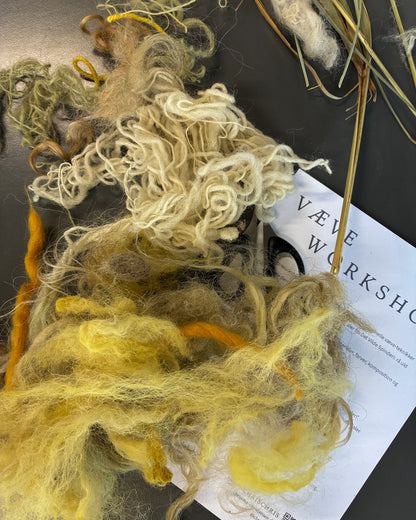 30 maj, 2026. Væve workshop hos Det Vilde Spinderi.