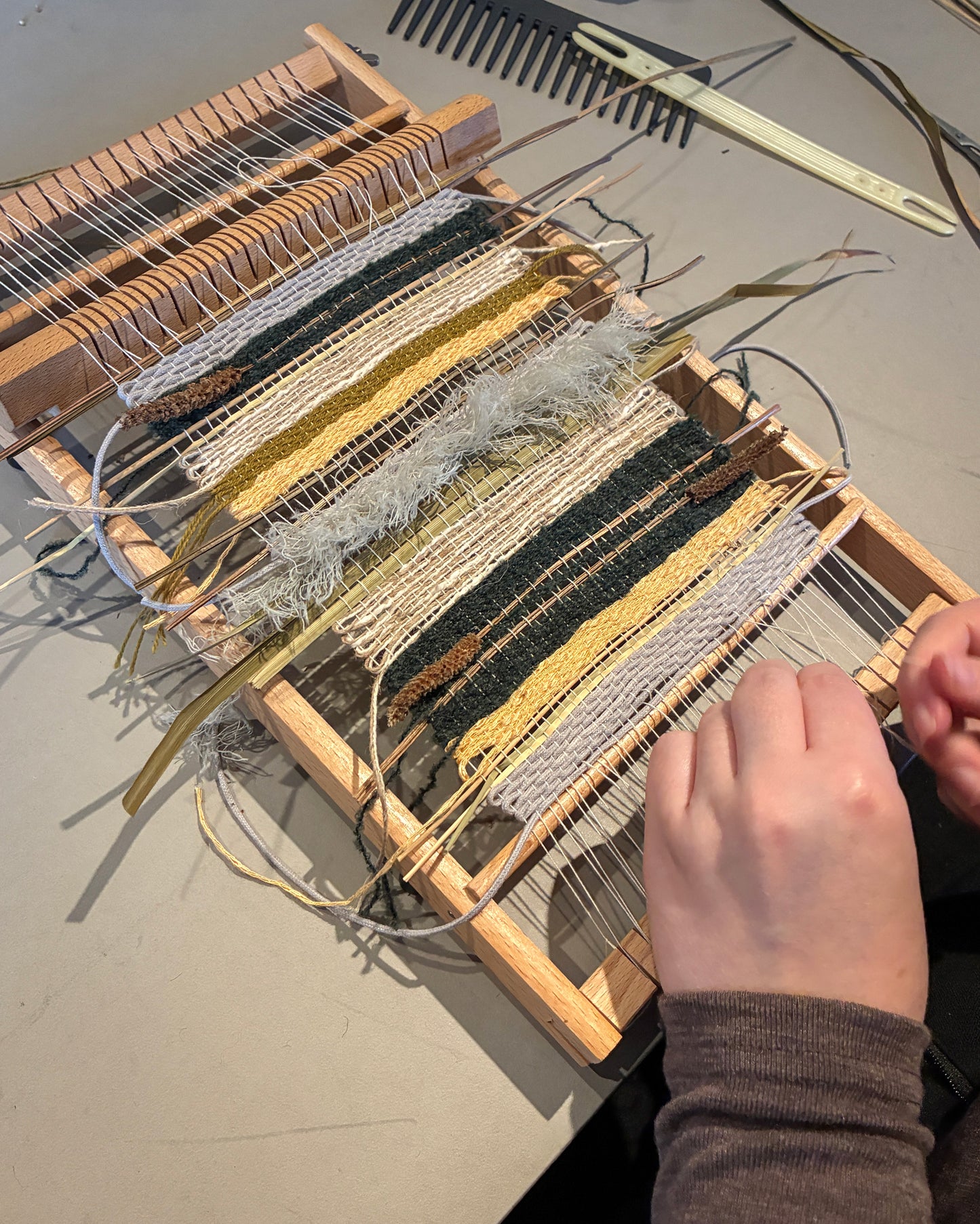 7 november, 2026. Kl. 13-17. Væve workshop på Maltfabrikken.